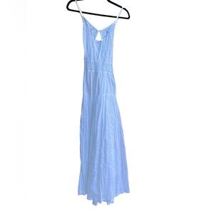 Gently Used Karma Highway White Cotton Maxi Dress Boho Chic Flowy One Size